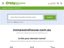 Tablet Screenshot of mmawarehouse.com.au